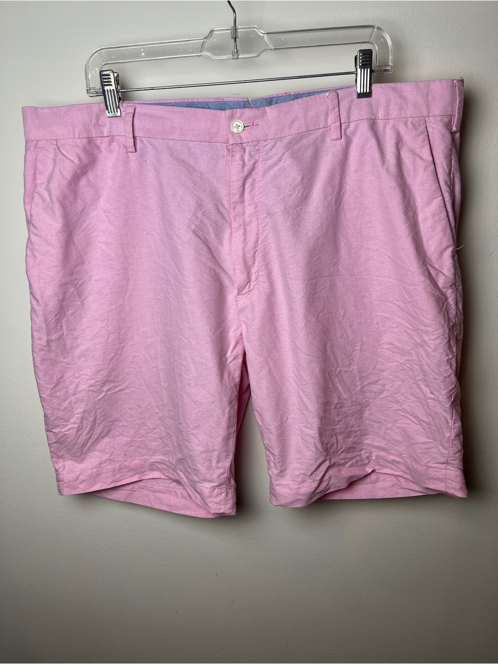 Polo Ralph Lauren Men's Pink Cotton Chino Shorts Classic Fit Size 40